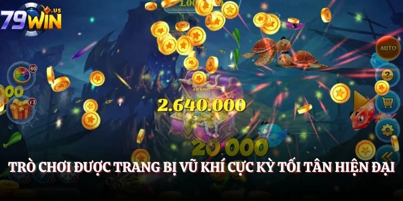 Bắn Cá Boss 2025 - Săn Thưởng Bất Tận Và Nhanh Chóng 3 Trò chơi được trang bị vũ khí cực kỳ tối tân hiện đại