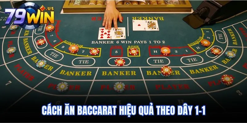 Cách Ăn Baccarat Chi Tiết Và 3 Tip Rinh Thưởng Lớn 5 Cách ăn Baccarat hiệu quả theo dây 1-1
