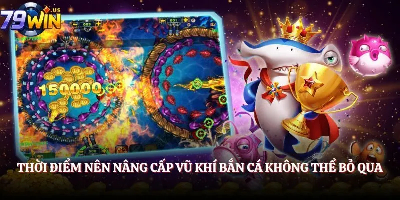 Ná Bắn Cá - Công Cụ Hiệu Quả Nên Lựa Chọn Khi Chơi 4 Thời điểm nên nâng cấp vũ khí bắn cá không thể bỏ qua